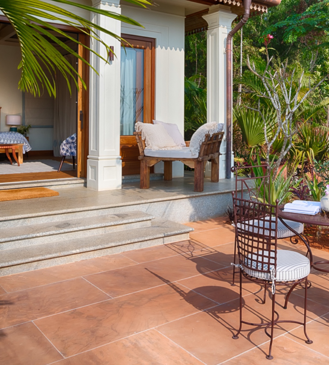 Blue Garden Suite interior